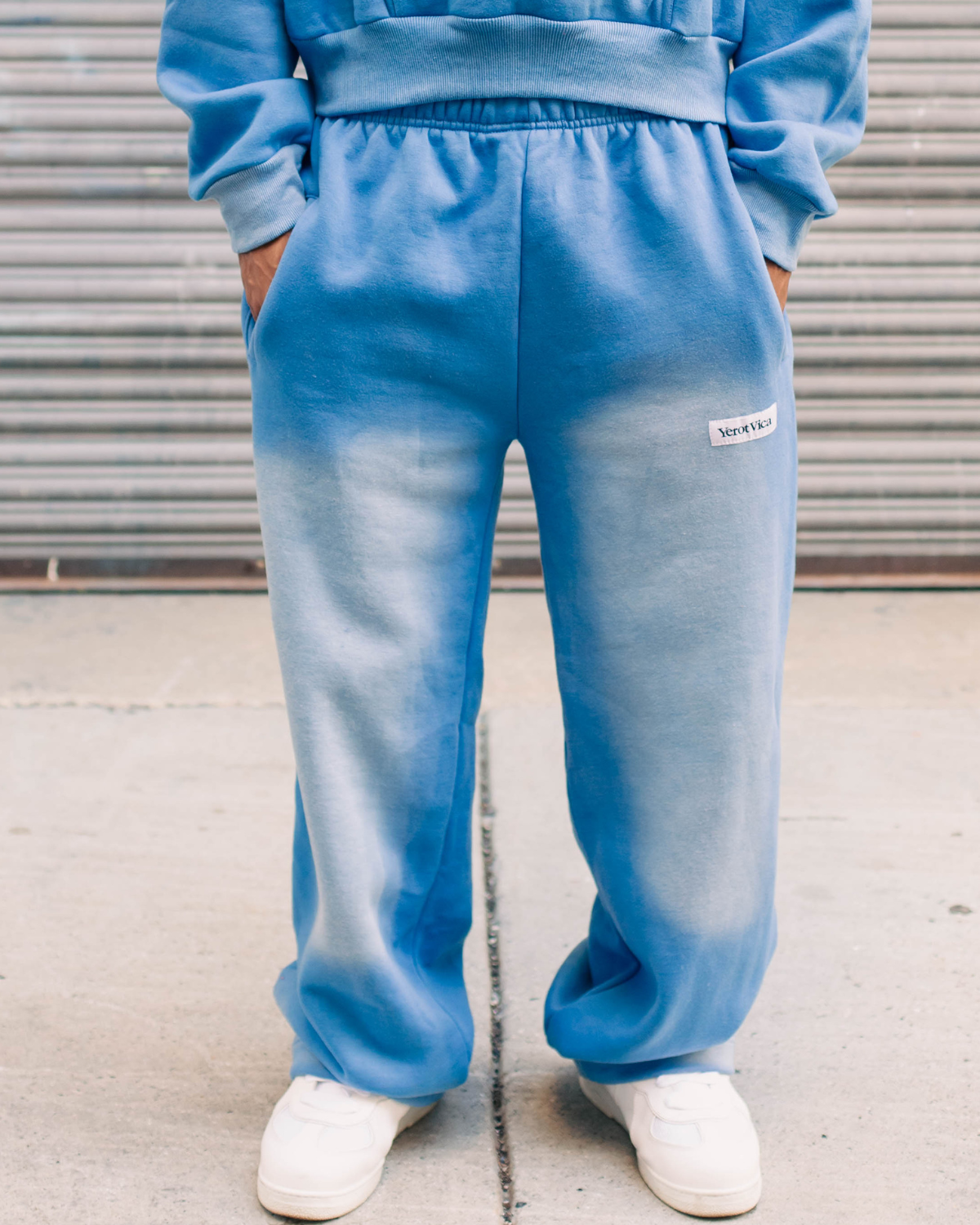 Sunfade Pants - Cloud Blue - 1