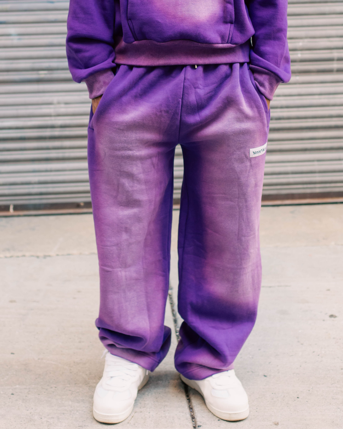 Sunfade Pants - Deep Purple - 1