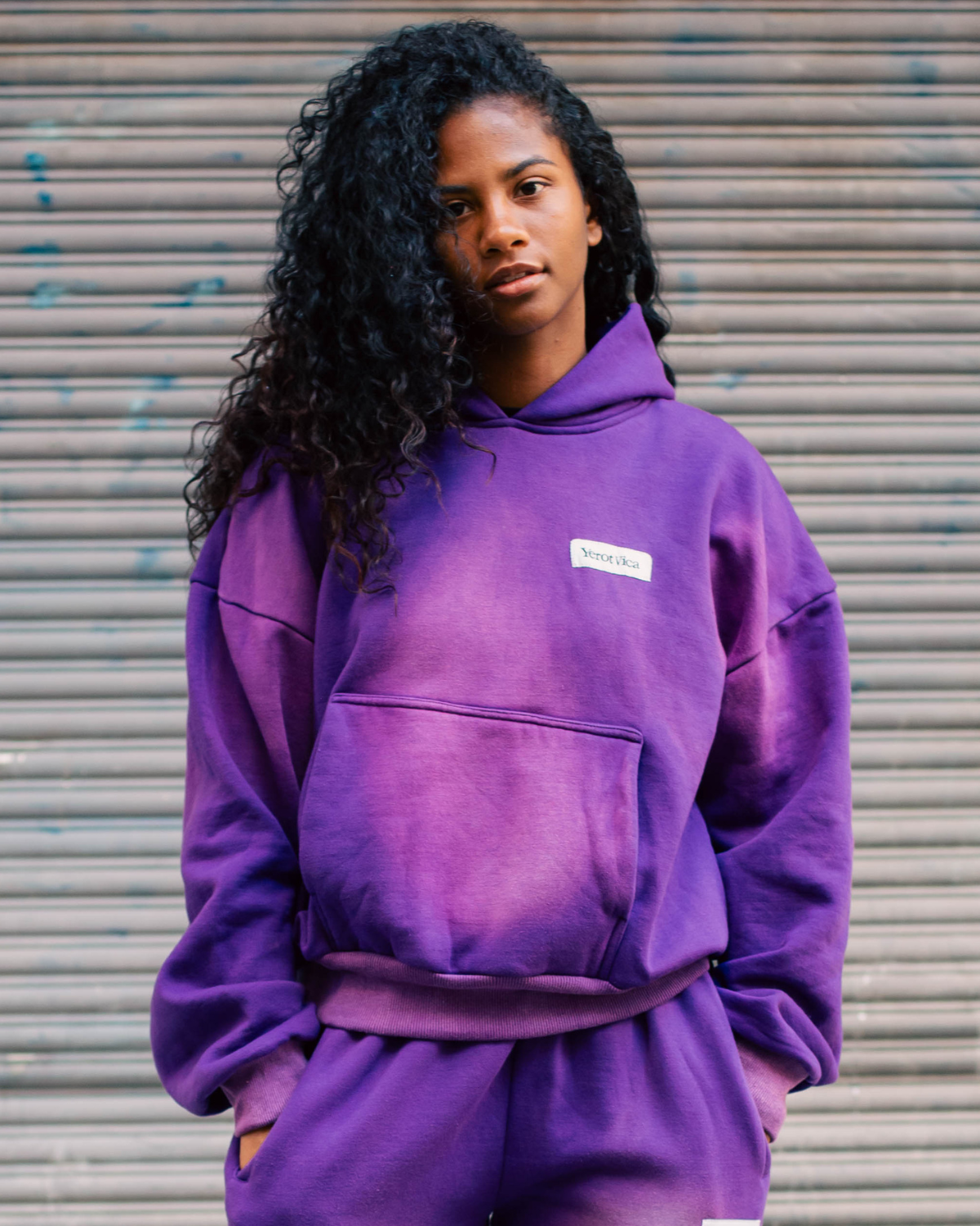 Sunfade Hoodie - Deep Purple - 2