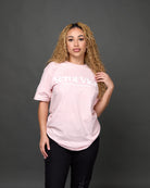 Logo Tee - Light Pink - 1