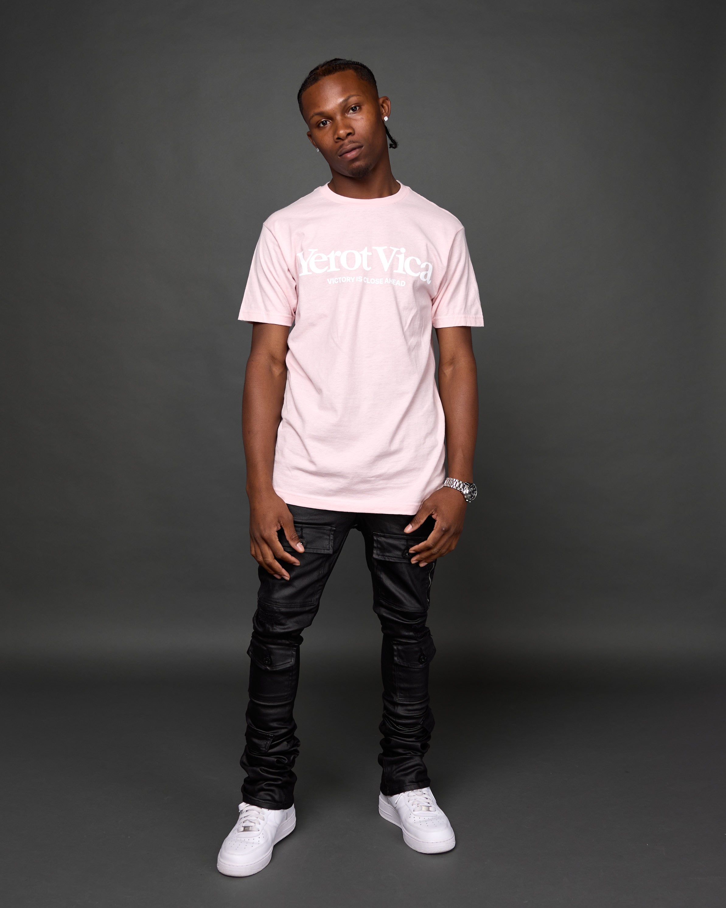 Logo Tee - Light Pink - 2